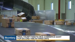 Amazon Stock Plunged on Report Trump 'Obsessed' With Company