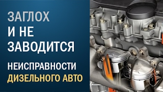 Заглох и не заводится - неисправности дизеля