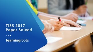 TISS 2017 Complete Solved Paper