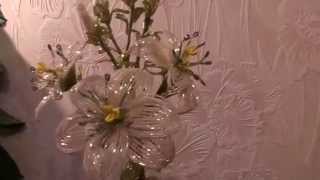 Цветы из бисера. Beaded Flowers.