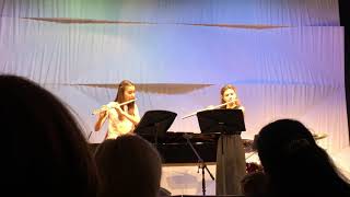 G. Briccialdi. “DIALOGUES” op.132 Krivorotova, Fedorova flute, 11, 13 y.o.