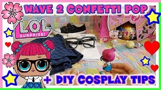 LOL SURPRISE il COSPLAY di LOLLINA e una nuova WAVE 2 CONFETTI POP by Lara e Babou
