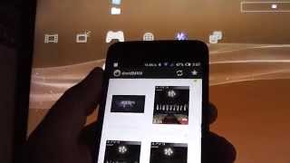 Управление PS3 - Android смартфоном!!! (Тестовое видео)
