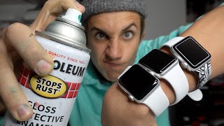 Customizing 8 Apple Watches⌚️?Then Giving Them Away!!
