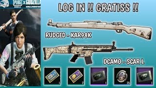 BIG EVENT !! SKIN KAR98K DAN SCAR-L GRATISS // PUBG MOBILE