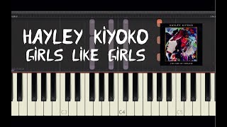 Hayley Kiyoko - Girls Like Girls - Piano Tutorial by Amadeus (Synthesia)