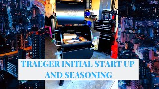 2019 Traeger Pro 575 Seasoning