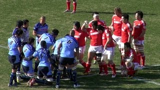 神戸製鋼vsヤマハ発動機_前半：ラグビートップリーグ LIXIL CUP 2015