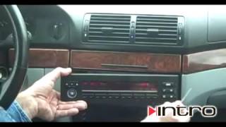 Как снять магнитолу BMW X5 e53