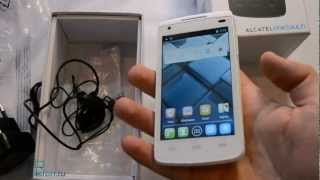 Распаковка Alcatel One Touch 992D (unboxing): комплектация, включение