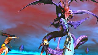 Dissidia Final Fantasy NT - Leviathan Boss Fight (PS4 Pro)