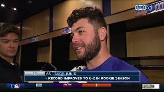 Junis on his recent hot streak: 'I have confidence now'