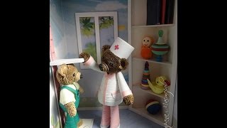 Квиллинг. На приеме у врача. Мастер-класс.