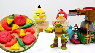 Nicoles Partyorganisation - Play-Doh Knetspaß - Wir machen Pizza für die Ninja Turtles