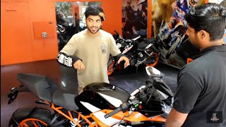 BOOKING and TEST RIDE of 2018 KTM RC390