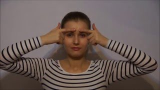 Упражнение  для мышц лба | ФЕЙСБИЛДИНГ, ГИМНАСТИКА ДЛЯ ЛИЦА