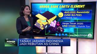 Tanah Jarang Indonesia Jadi Rebutan AS-China