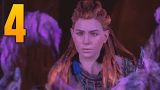 Horizon Zero Dawn Gameplay Walkthrough - Part 4 "The Womb Of The Mountain" (Let's Play)