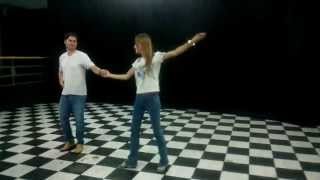Ensaio Valsa Clássica com figuras atuais, Escola de dança Marquinhos Flap