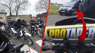 RUN 86 VS 250 YAMAHA VS 125 HUSQVARNA | Embrouille Gendarme ?