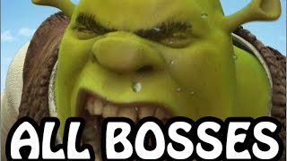 Shrek 2 All Bosses | Boss Fights  (PS2, Gamecube, XBOX)