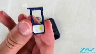 Как вставить SIM-карту в Huawei P20 Lite (XDRV.RU)