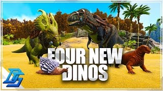 Ark: Survival Evolved - Patch 252 - New Megalosaurus , Achatina , Moschops , Pachyrhinosaurus /Caves