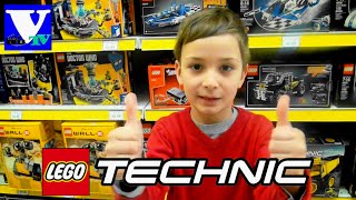 ★ VLOG Магазин игрушек: ЛЕГО ТЕХНИК крутой обзор! LEGO TECHNIC review!