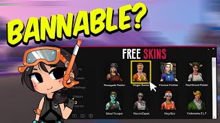 Are Fortnite SKIN CHANGERS SAFE? (Or Bannable)