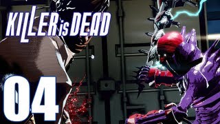 Killer Is Dead Walkthrough Gameplay Part 4: The Man Who Stole The Moon Let's Play