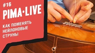 Замена струн на классической Гитаре - советы от Профи