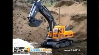 Excavator Remote Control Construction Truck RC Track Hoe Toy Model