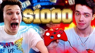 $1000 DOLLAR WAGER VS FAZE ADAPT! (INTENSE)