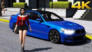 GTA 5 4K 60fps - 2018 REALISTIC GRAPHICS / ГТА 5 УЛЬТРА РЕАЛИСТИЧНАЯ ГРАФИКА 4K 60фпс Redux la road