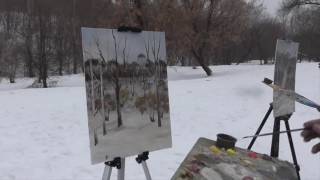 Пленэр в парке-усадьбе Коломенское
