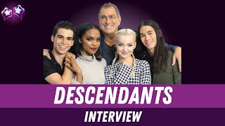 Descendants 2 Cast Interview with Dove Cameron, Cameron Boyce, Booboo Stewart, China Anne McClain