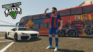 GTA V PC MODS - UN DIA EN LA VIDA DE LEO MESSI - ElChurches
