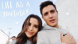 a real week in the life of a youtuber