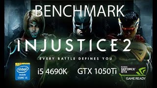 Injustice 2 PC Online Beta Benchmark | 1050 Ti | i5 4690k | 1080p