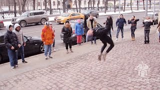 Выписка из роддома в клинике им.Снегирева с флешмобом! © Простые Радости