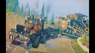 Spintires MudRunner - Heavy Overload  Trailer Loader Transport
