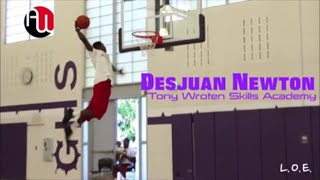 Desjuan Newton 6'2, Roberto Gittens 6'5 & more SHOW a few DUNKS at Tony Wroten Camp 2015
