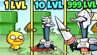 ЭВОЛЮЦИЯ АРМИИ ЧТОБЫ ОБЫЧНЫЕ УТКИ СТАЛИ ЦЕЛОЙ АРМИЕЙ В ИГРЕ MERGE DUCK!