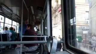 поездка в одном из последних 71-608КМ в Москве. Август 2015 год