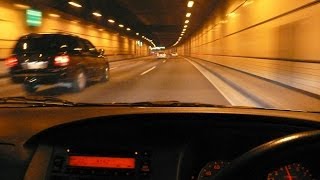 ダイハツ・ムーブ カスタムX：首都高湾岸線を爆走！でも・・・！？DAIHATSU MOVE CUSTOM X