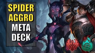 Best Aggro Deck So Far | Elise Darius Spider Aggro Deck | Legends of Runeterra | Meta Deck