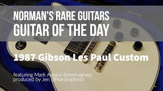 Norman's Rare Guitars - Guitar of the Day: 1987 Gibson Les Paul Custom