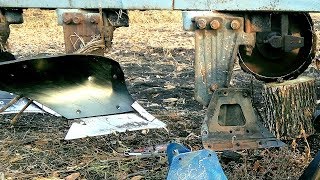 Проблемы с пахотой.  ДТ-75 1988г.в. с пластиковым плугом ПЛН-4.35 #СельхозТехника ТВ