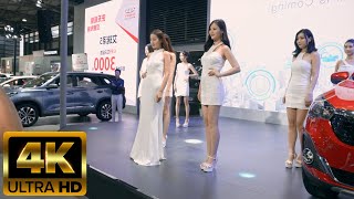 4K BeautyLeg #35 2020 China Auto Salon Racing 奇瑞汽车开场SHOW Model fancam 중국 레이싱모델 직캠