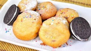 โอริโอชุบแป้งทอด Fried Oreo l FoodTravel